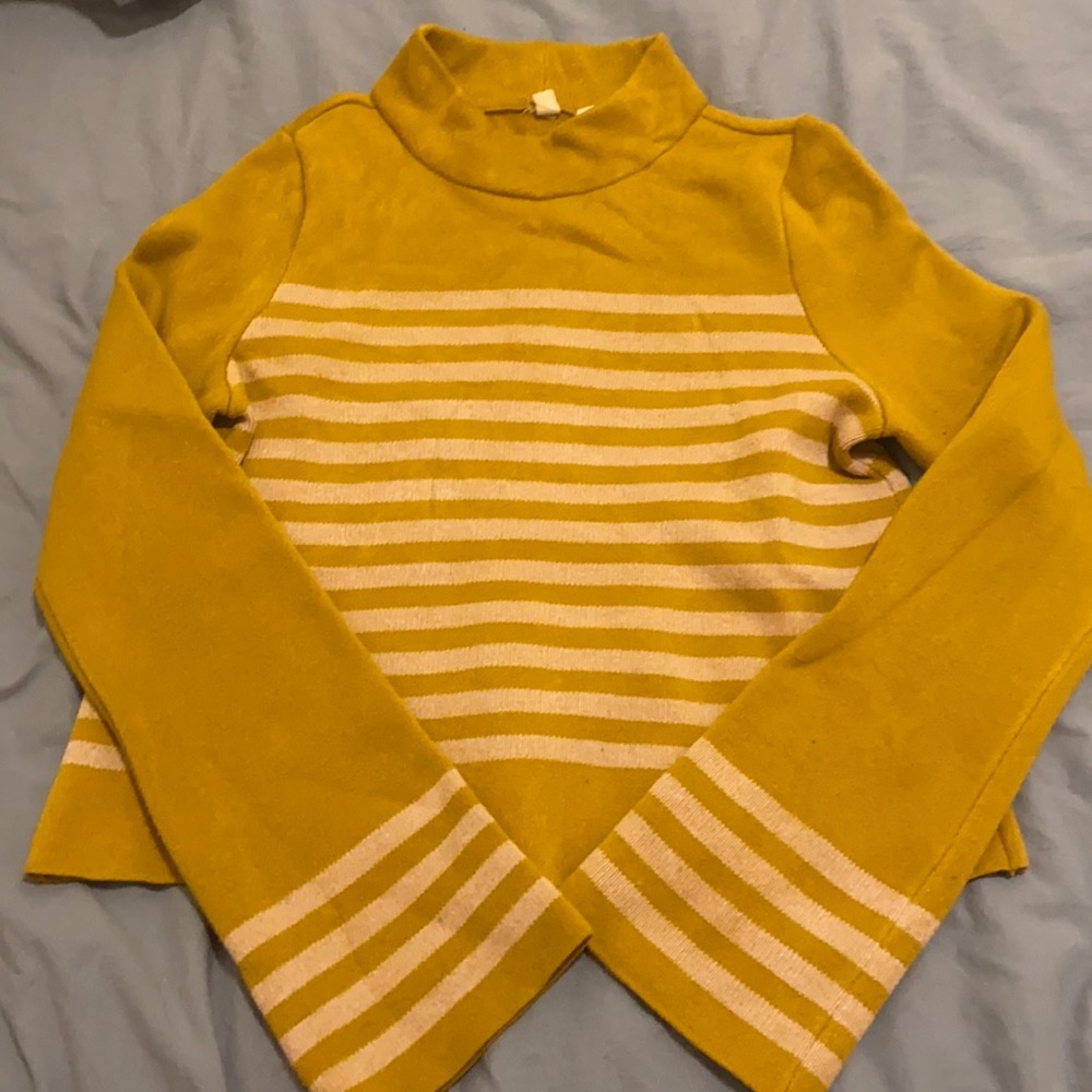 Moth bell sleeve sweater